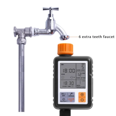 自動排水電磁弁、給水用デジタル電子タイマー